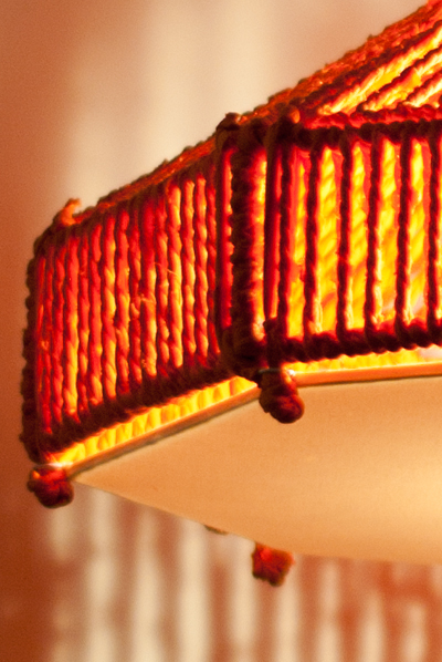 Gazibo lamp 03 Colour Orange by Sahil & Sarthak